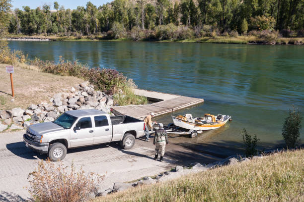 de bateau - boat launch photos et images de collection