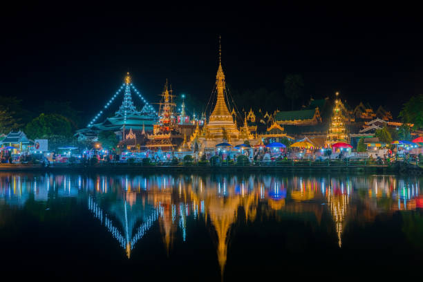 istock Wat Jong Klang at Maehongson 646970398