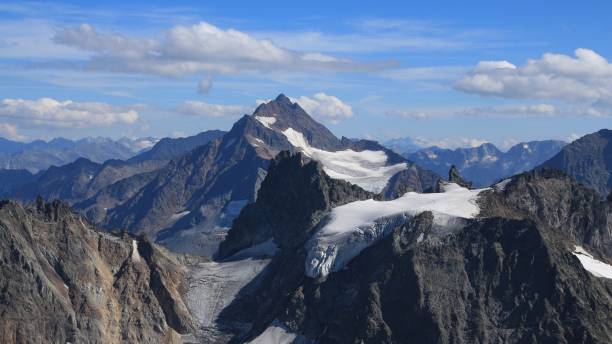 istock Summer in the Swiss Alps, view from mount Titlis. 646970518