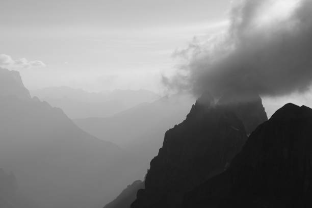 istock Summer evening in the Swiss Alps, view from mount Titlis 646970592