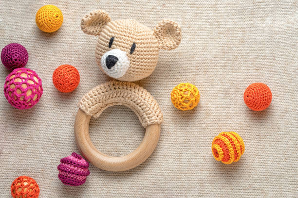 istock amigurumi toy bear and crocheted beads 646986152