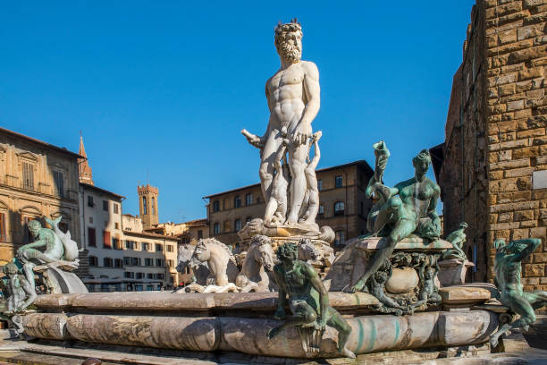 istock fountain of Neptune in Florence 647019112