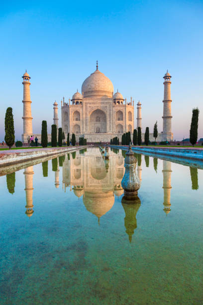 istock Taj Mahal in India 647043026
