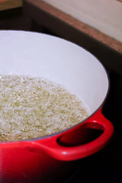 istock Macro of a pot of boiling sugar candy 647067162