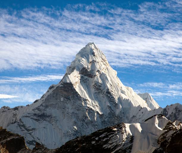 istock Ama Dablam on the way to Everest Base Camp 647074560