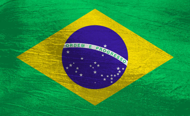istock National flag of Brazil 647080652