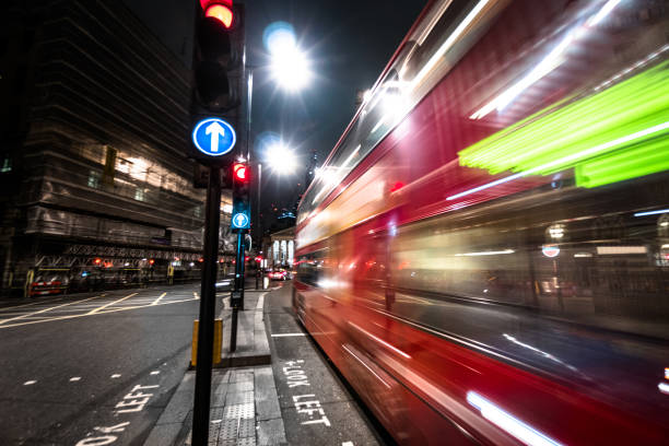 istock fast bus in london at night 647092564