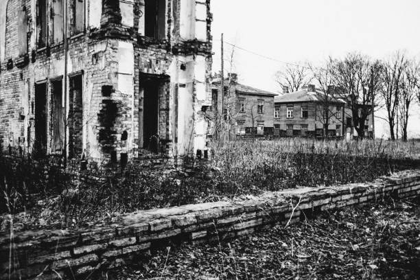 istock Abandoned buildings. Tallinn, Estonia. 647095972