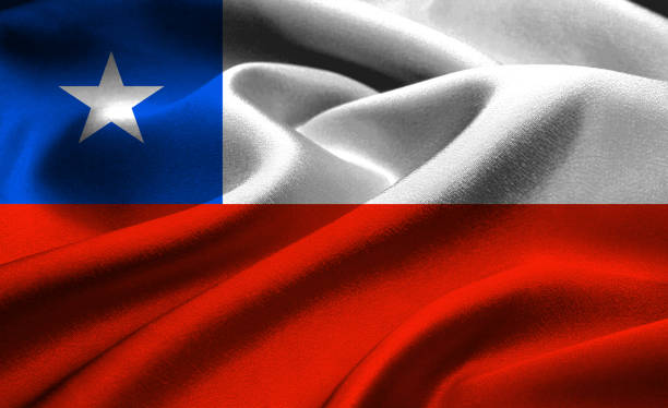 istock National flag of Chile 647096684