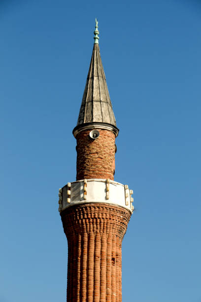 istock Minaret of Ottoman Mosques in view 647099906