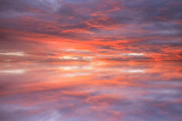 istock Surface Rippled of water with sky and clouds background. 647113592