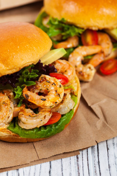 istock Shrimp Burgers 647117420
