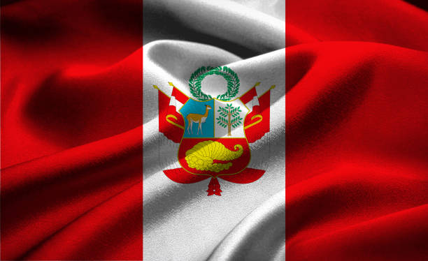 istock National flag of Peru 647120590