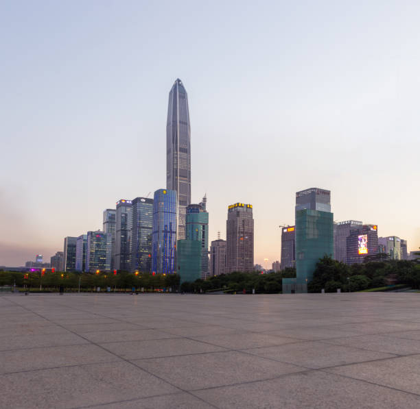istock Skyscrapers on the axis of Shenzhen 647127206