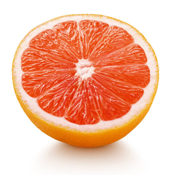 istock half of pink grapefruit citrus fruit isolated on white 647127340