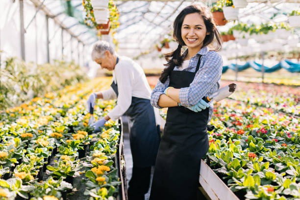 istock Generations of gardeners working together 647137628