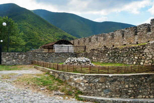 istock Sheki fortress in the town. Azerbaijan 647144930