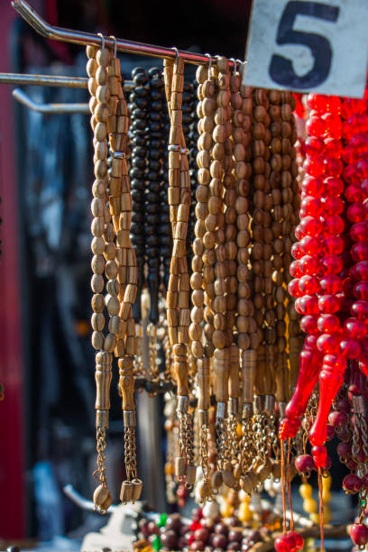 istock Set of praying beads of various color 647148770