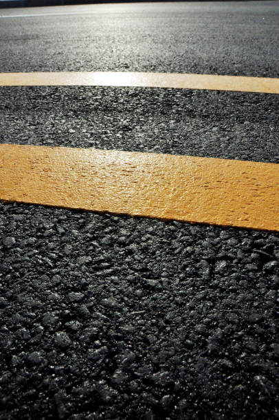 istock Empty asphalt road through the city center at dusk,China. 647160478