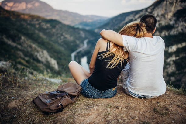 istock Couple enjoying in nature 647196796