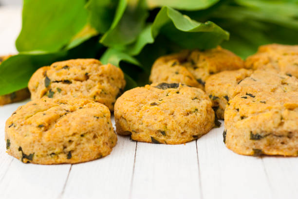 istock Scones with gipsy garlic 647202822