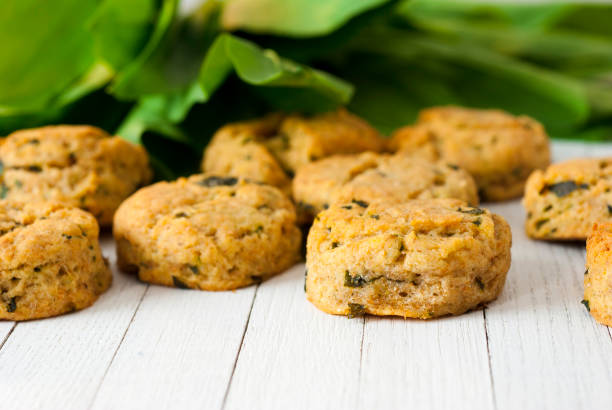istock Scones with gipsy garlic 647202916