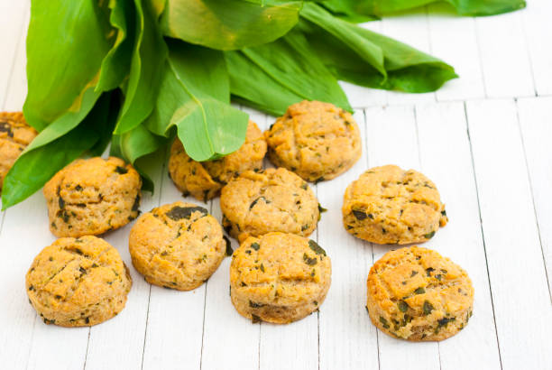 istock Scones with gipsy garlic 647203020
