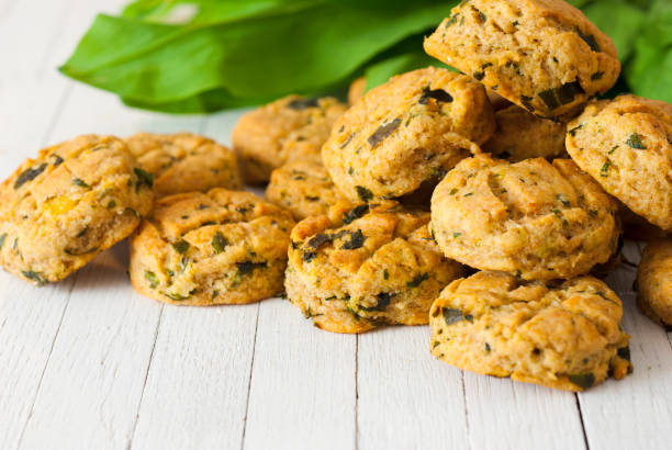 istock Scones with gipsy garlic 647203442
