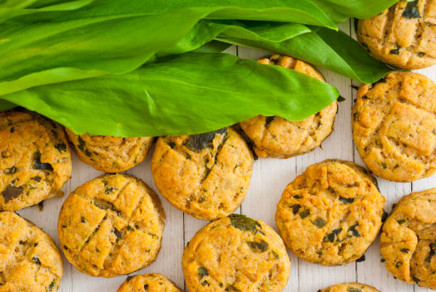istock Scones with gipsy garlic 647203450
