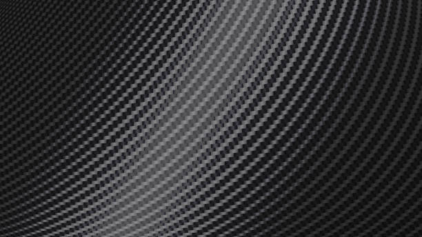 tekstura wektora z włókna węglowego - carbon fiber textile pattern stock illustrations