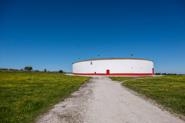 small bullring in mourao portugal