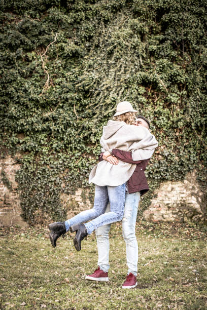 istock Happy couple outdoor. 647259472