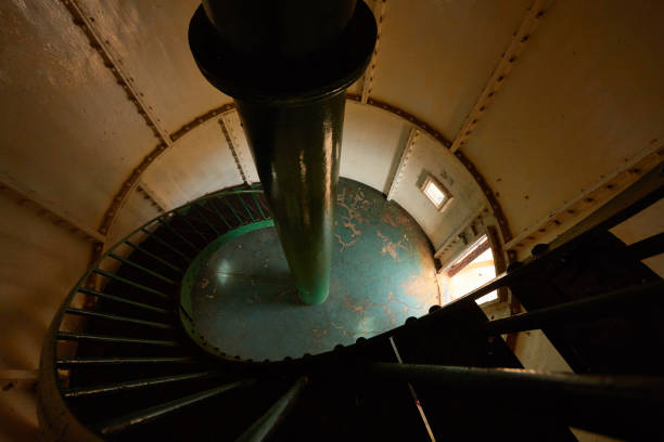 This is the staircase for Southwold Lighthouse in Suffolk.