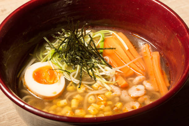 istock Ramen noodles, asia food 647310508