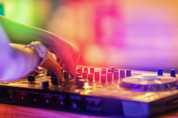 istock woman dj in the party 647333968