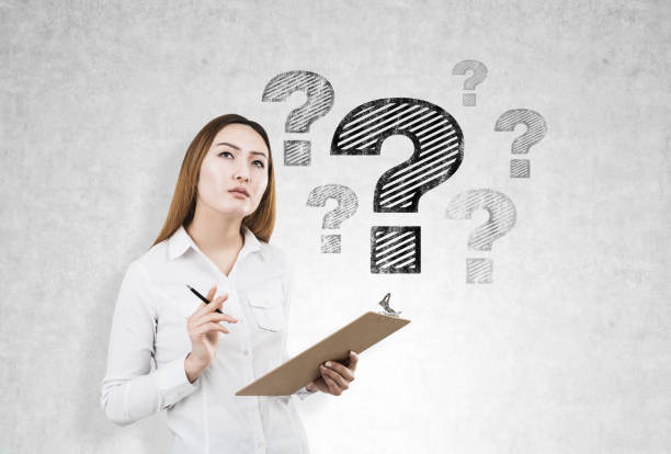 istock Woman looking for answers 647336728