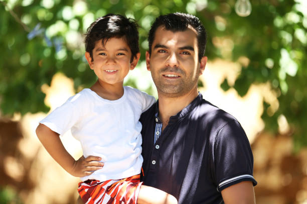 istock Happy father with his happy son--Hope Happiness Love 647337290