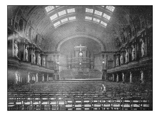 istock Antique London's photographs: People's Palace, The Queen's Hall 647355202