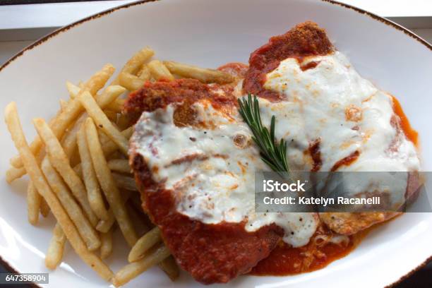 Chicken Parmesan Stock Photo - Download Image Now - Parmigiana, Parmesan Cheese, Chicken Meat