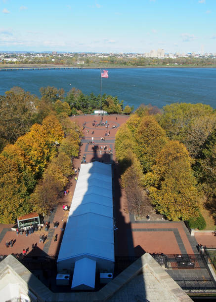 istock Shadow of Statue of Liberty 647365698