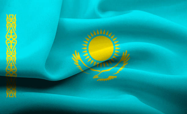 istock Flag of Kazakhstan 647378100