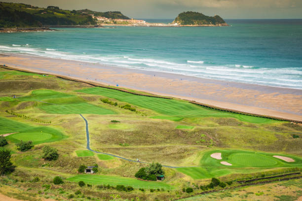 istock Beach of Zarautz, Basque Country 647383904