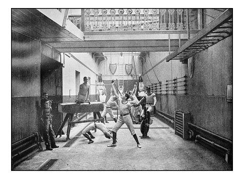 Antique London's photographs: Exeter Hall Gymnasium
