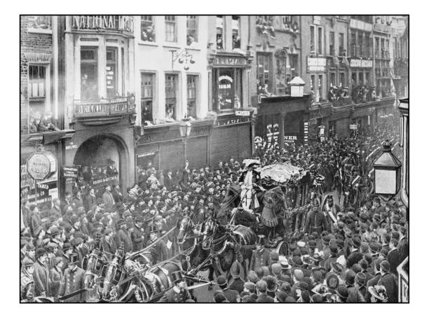 istock Antique London's photographs: Lord Mayor's Procession 647389568