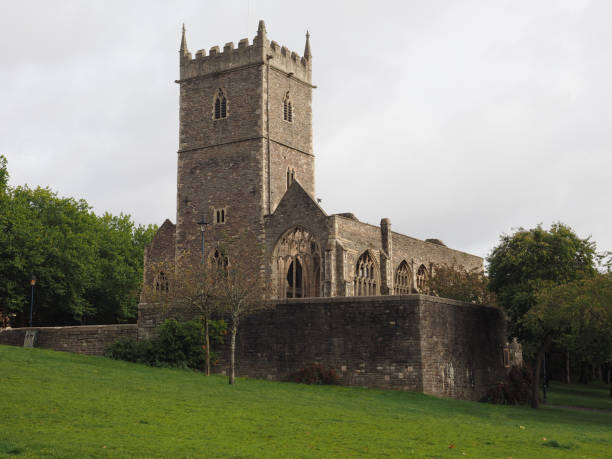 istock St Peter ruined church in Bristol 647392332