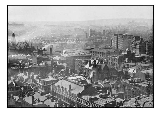 istock Antique London's photographs: View from St.Paul's Cathedral, looking North West 647392658