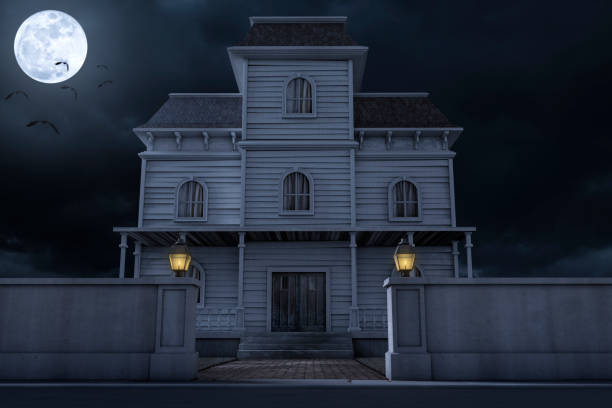 istock Halloween Haunted House Mansion 647400040