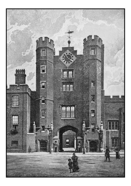 istock Antique London's photographs: The Gateway, St James Palace 647402660