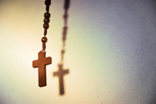 istock Holy Wooden Christian Cross. 647409650