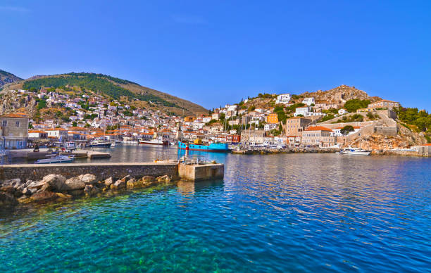istock Hydra landscape Saoric Gulf Greece 647416566